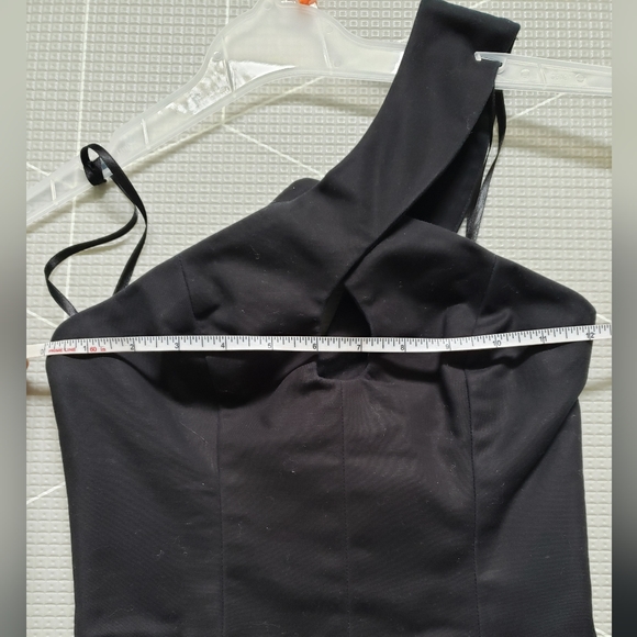 French Connection Black Dress Size 0 - Picture 5 of 7
